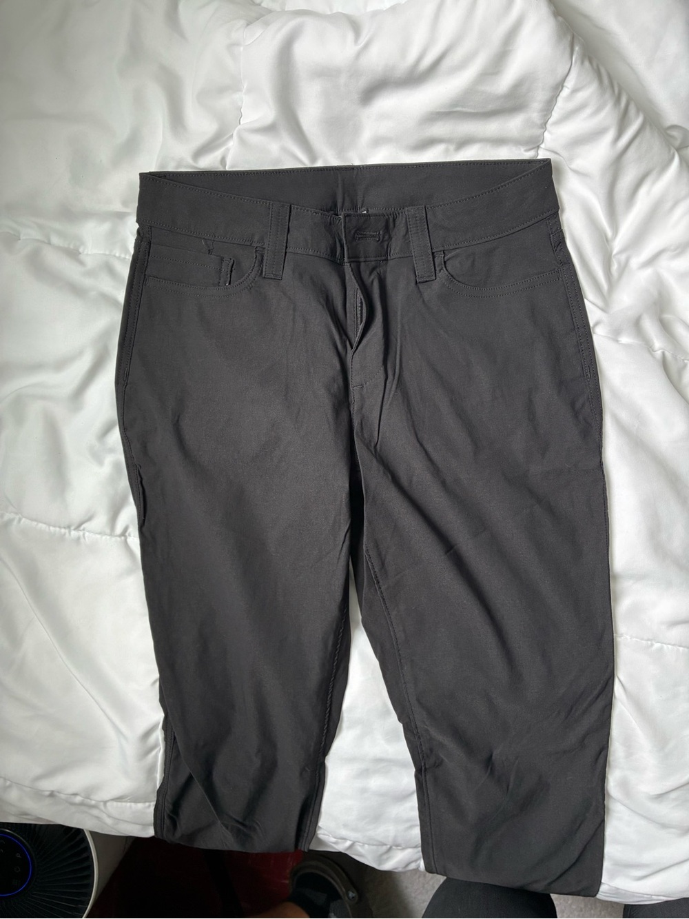 Eddie Bauer Black Slim Straight Leg Pants